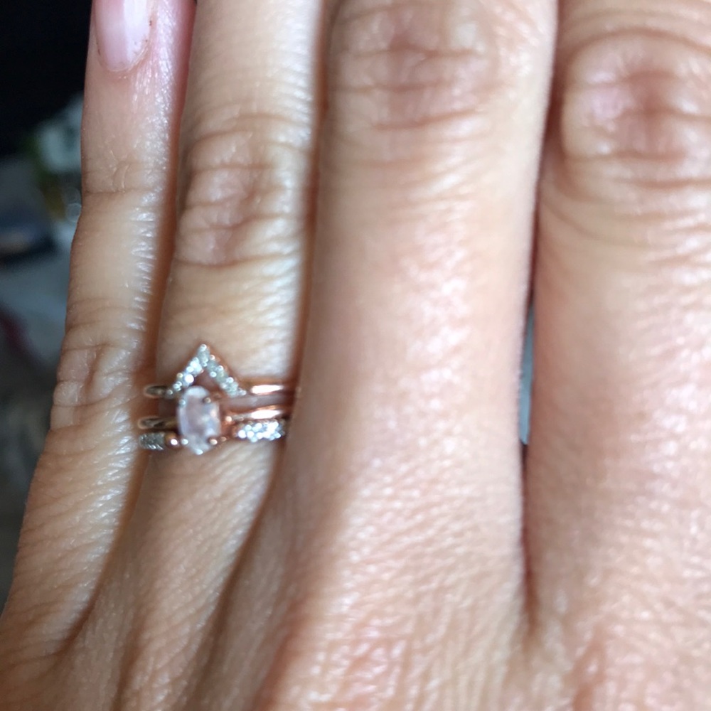 Local eclectic stackable rings - Picture 3 of 8